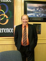 Image: Dr. DelBosque stands tall with pride over ...